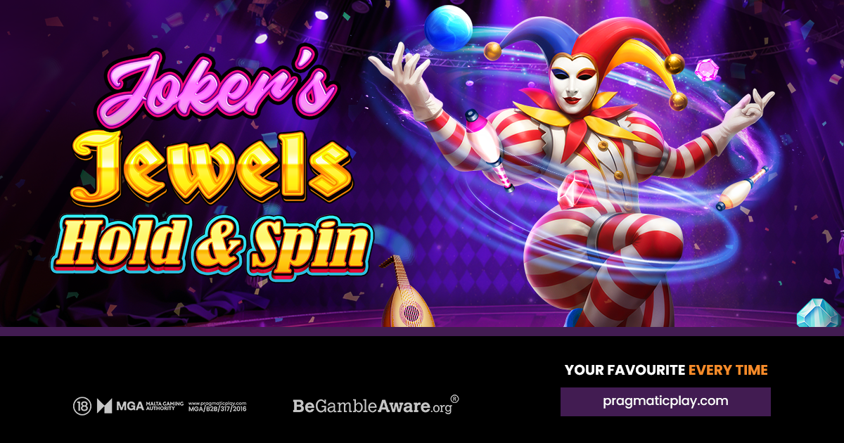 Pragmatic Play 新年首发：Joker’s Jewels Hold & Spin 狂揽万倍大奖
