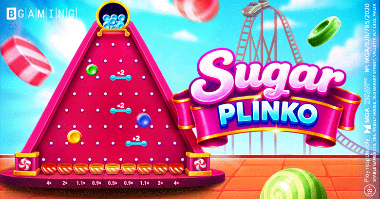 BGaming推出《糖果弹珠》:Plinko玩法再升级,最高10000倍奖金 BGaming推出《糖果弹珠》:Plinko玩法再升级,最高10000倍奖金