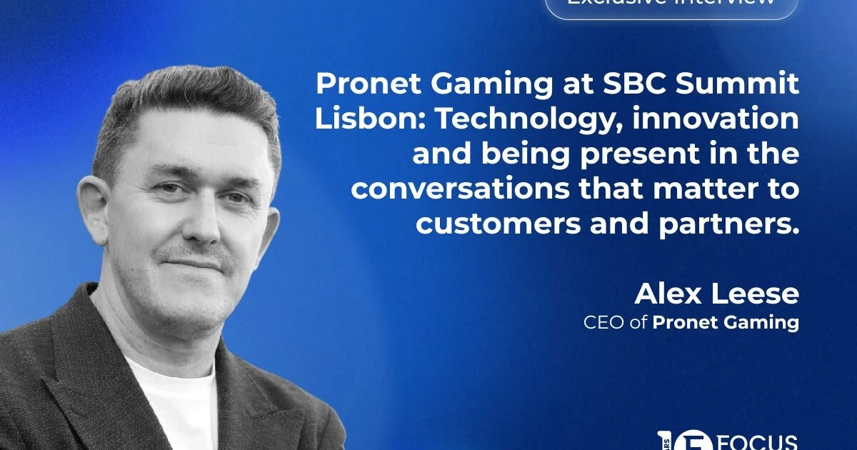 Pronet Gaming CEO揭秘：AI、实时数据与本地化如何驱动全球扩张