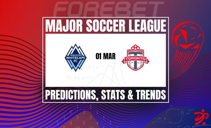MLS焦点战:温哥华白帽主场迎敌多伦多FC,数据揭示胜负玄机 MLS焦点战:温哥华白帽主场迎敌多伦多FC,数据揭示胜负玄机