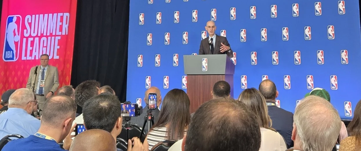 NBA萧华重磅发声：呼吁联盟联手，设立独立专员，力挽体育博彩狂澜