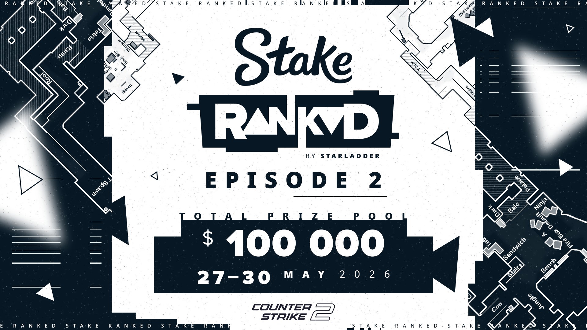 CS2 Stake Ranked 第二季赛事揭秘:百万奖金与Major之路 CS2 Stake Ranked 第二季赛事揭秘:百万奖金与Major之路