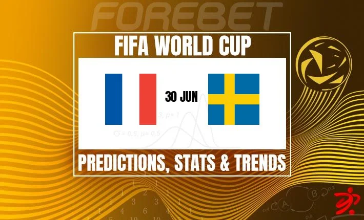 世界杯1/8决赛:法国VS瑞典,高卢雄鸡势不可挡? 世界杯1/8决赛:法国VS瑞典,高卢雄鸡势不可挡?