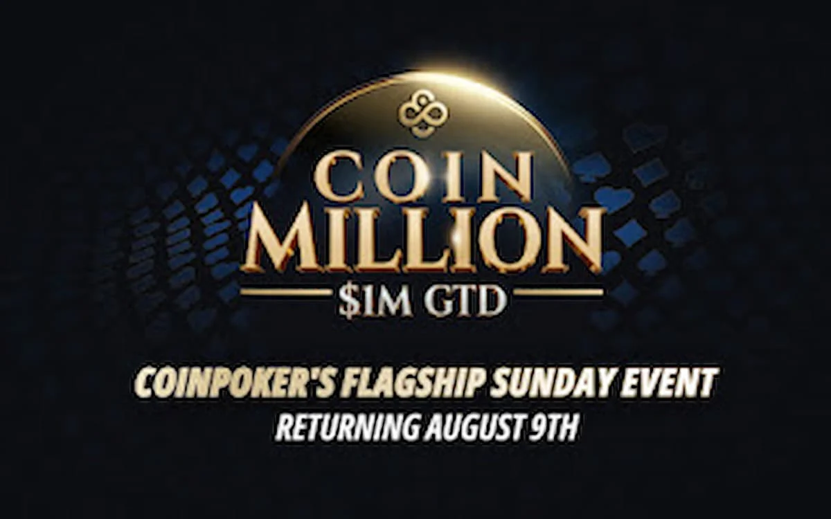 CoinMillion百万赛升级月度盛事：扑克界新传奇等你来战