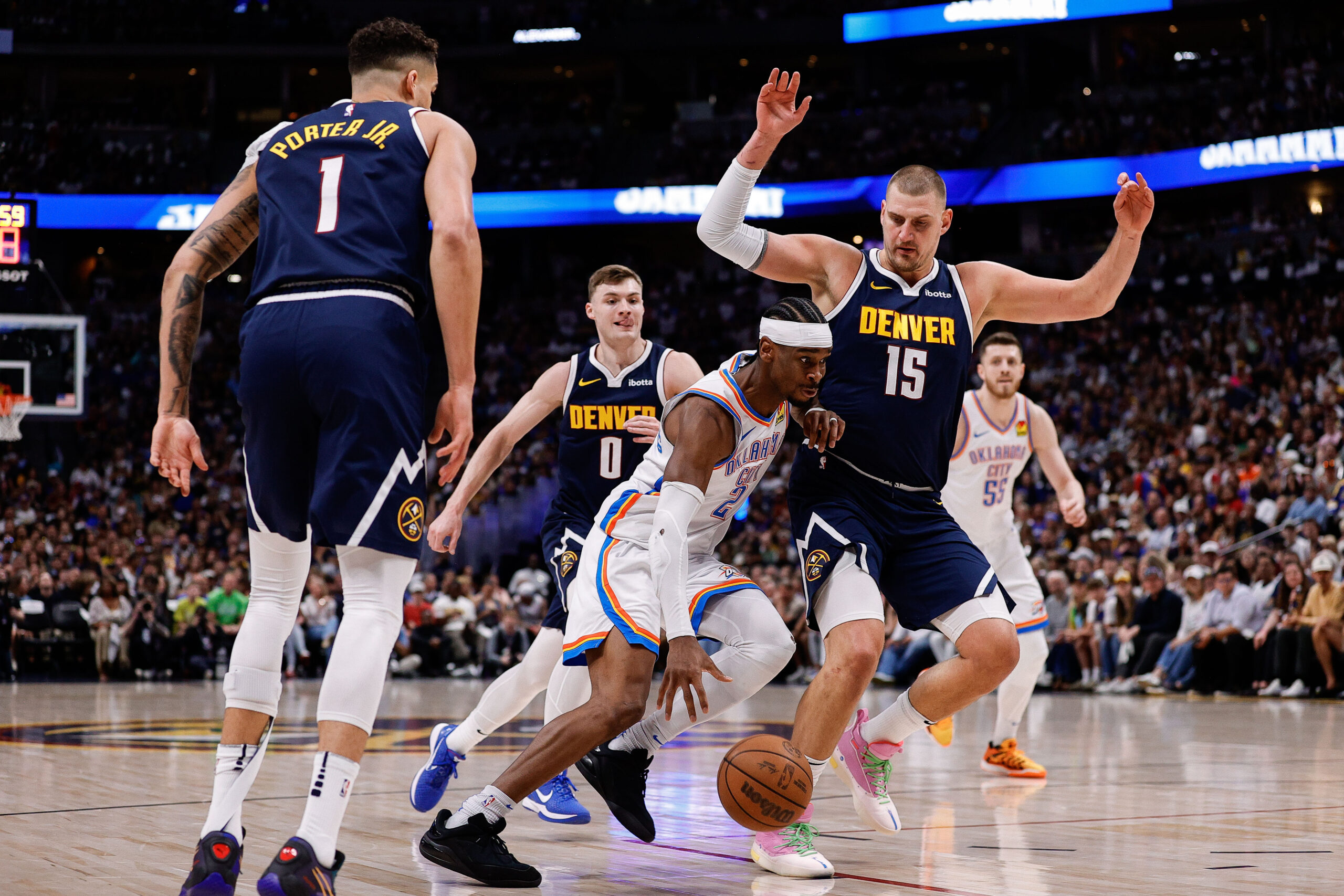 NBA西部巅峰对决：掘金雷霆伤病潮下的投注策略
