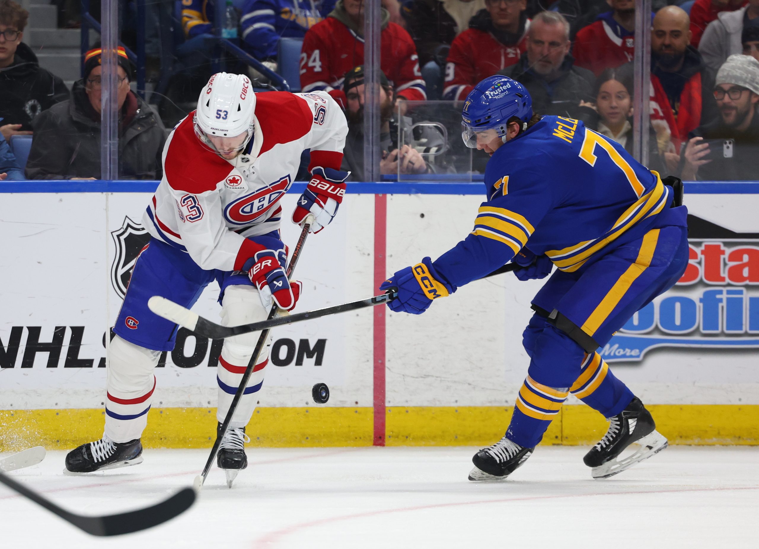 NHL季后赛第二轮：水牛城军刀对蒙特利尔加拿大人，谁能晋级？