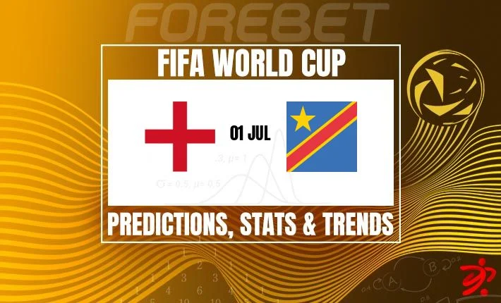 英格兰VS民主刚果：世界杯1/8决赛前瞻，三狮军团剑指八强
