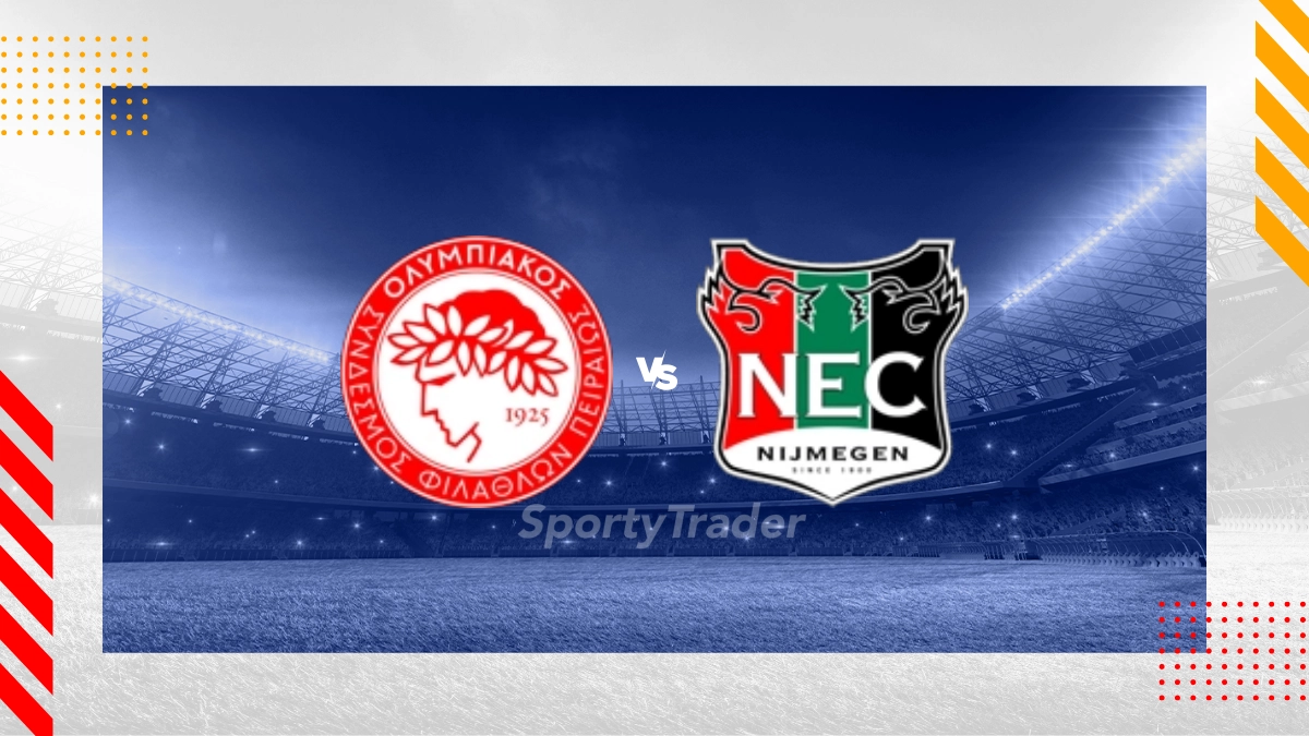 欧冠资格赛：奥林匹亚科斯 vs NEC奈梅亨，进球大战难避免！