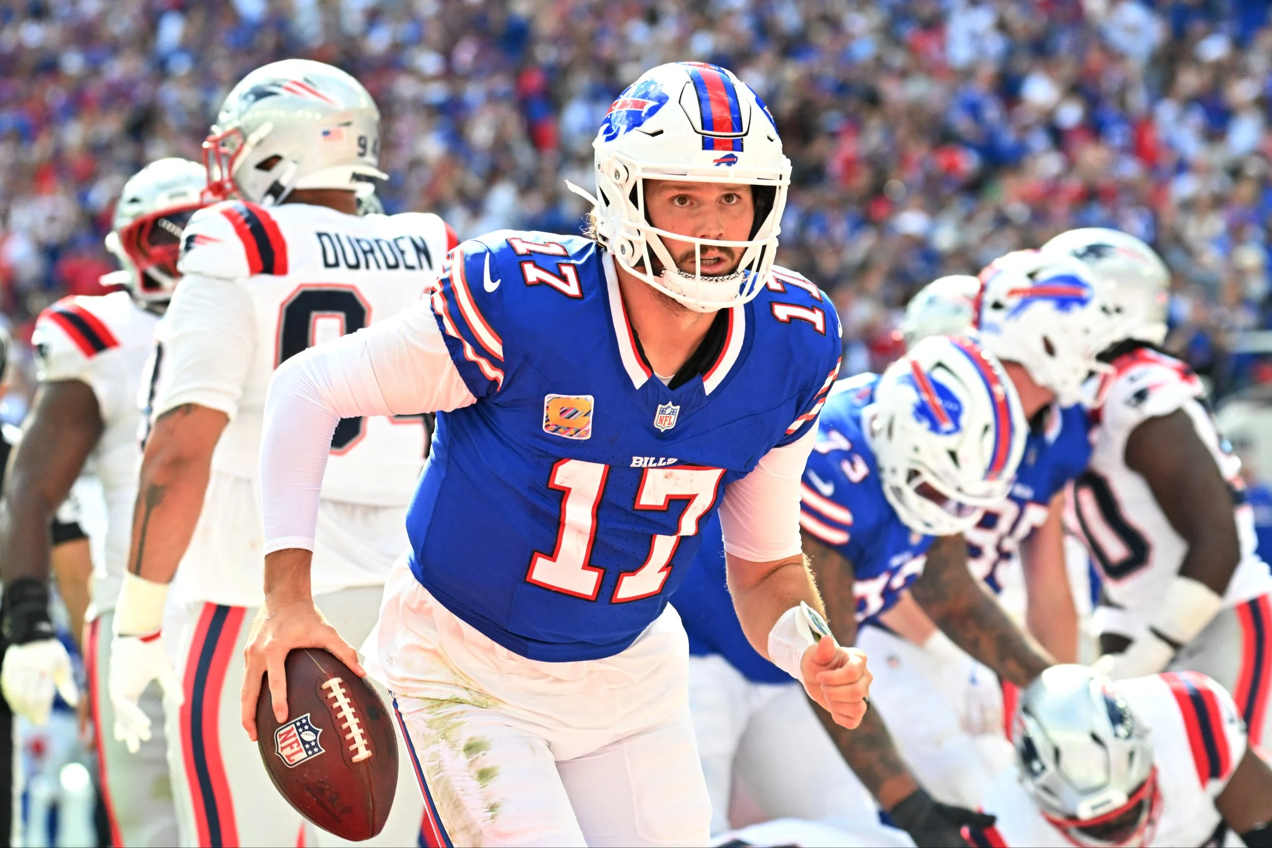 NFL周一夜赛:比尔vs公羊,火力对决深度解析 NFL周一夜赛:比尔vs公羊,火力对决深度解析