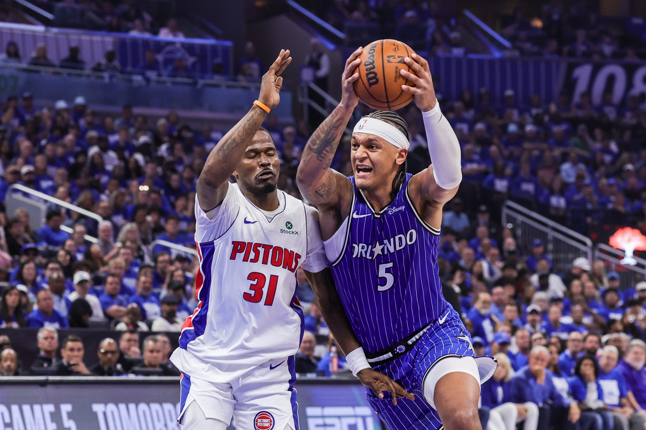 NBA季后赛G5:魔术活塞前瞻,班切罗助攻爆发,坎宁安三分受限? NBA季后赛G5:魔术活塞前瞻,班切罗助攻爆发,坎宁安三分受限?