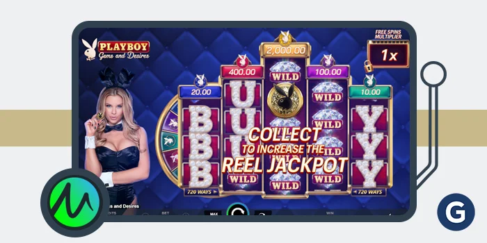 Microgaming《花花公子宝石与欲望》老虎机：奢华体验与高倍回报