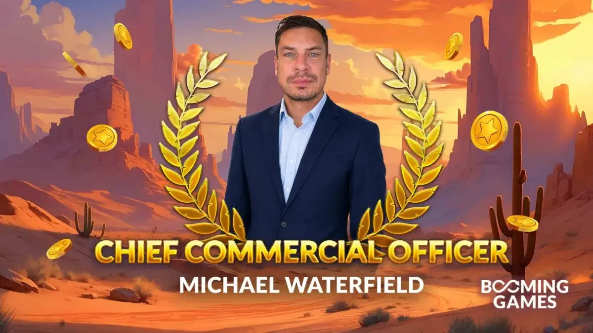 Booming Games重磅官宣：Michael Waterfield出任首席商务官，剑指全球市场