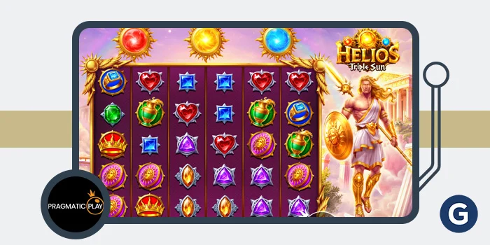 Pragmatic Play新作《Helios Triple Sun》：太阳神赫利俄斯驾临