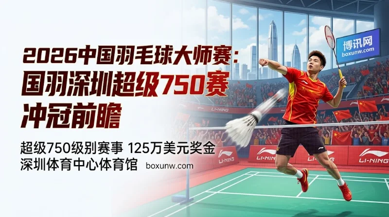 2026中国羽毛球大师赛 | 深圳超级750赛 | 赛程 | 奖金 | 国羽冲冠前瞻 2026中国羽毛球大师赛 | 深圳超级750赛 | 赛程 | 奖金 | 国羽冲冠前瞻