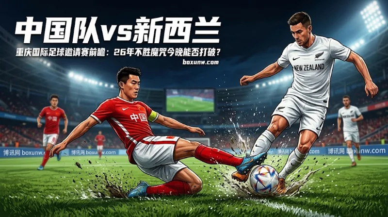 中国vs新西兰：26年不胜魔咒今晚能破吗？受让平半1.77低赔指向主场不败